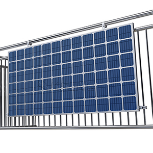 Support de balcon solaire en aluminium réglable pour entrepôt européen