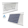 Support de panneau solaire de balcon en aluminium réglable, stock européen