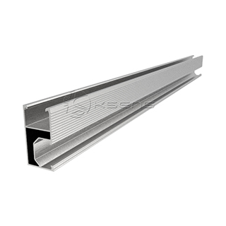 Rails de montage de panneaux solaires en aluminium, installation facile, vente en gros