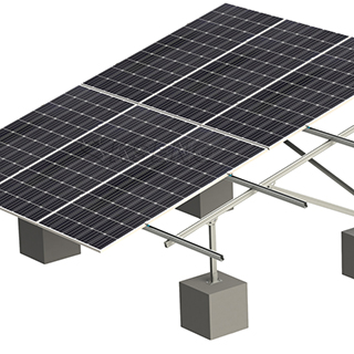 Systèmes de montage au sol solaires en acier au carbone haute résistance en gros