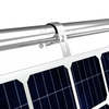 Support de balcon solaire en aluminium réglable pour entrepôt européen