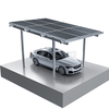 Abri de voiture solaire étanche en aluminium personnalisé OEM 