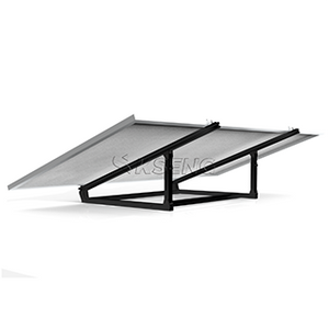 Support solaire de balcon réglable en aluminium d'installation facile