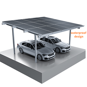 Abri de voiture solaire étanche en aluminium personnalisé OEM 